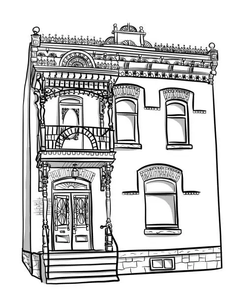 Vector illustration of ArchitectureCulturalHeritage