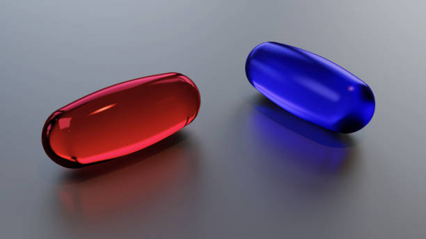 Red And Blue Pill Pm Flat Surface
