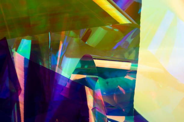 istock Multicolour holographic paper abstraction. 1322251422