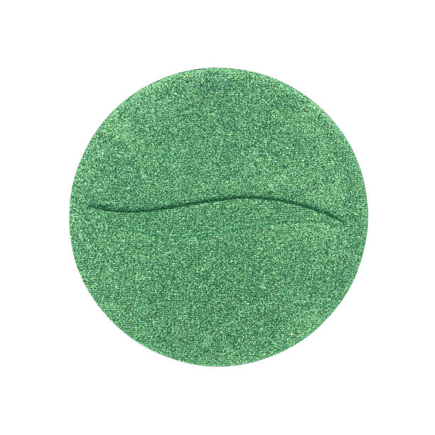 istock Round green eye shadows isolated on white 1322259394