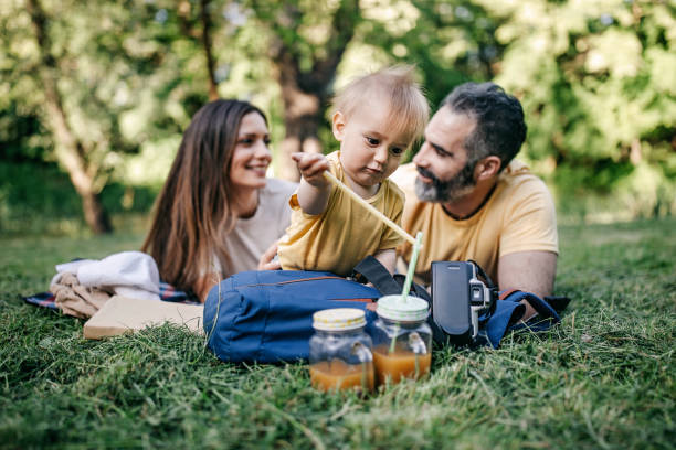 istock Family outdoor picnic 1322280493