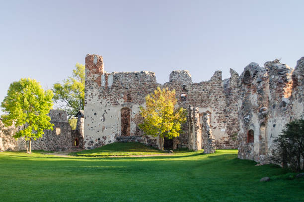 istock Ruins of Ancient Medieval Castle, Dobele, Latvia 1322282384