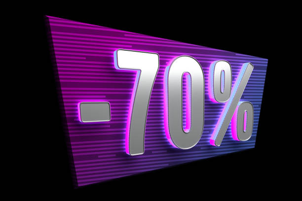 istock neon card 70 percent discount 1322289540