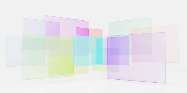 istock abstract geometric background with glass 1322295595
