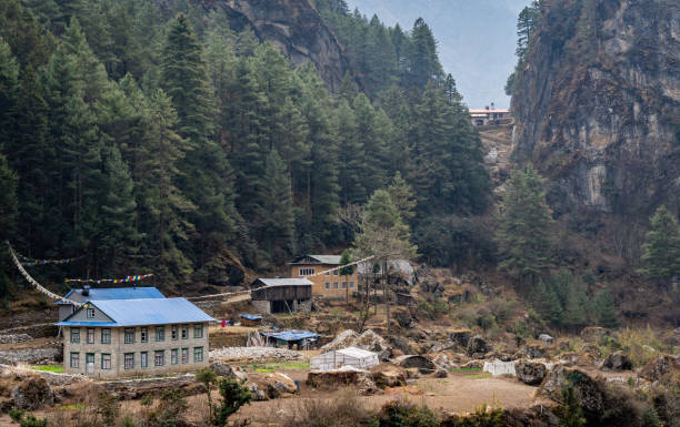 istock Village in Sagarmatha National Park 1322303879