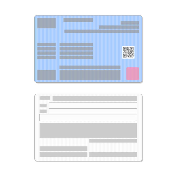 istock Front and back of health insurance card 1322318227