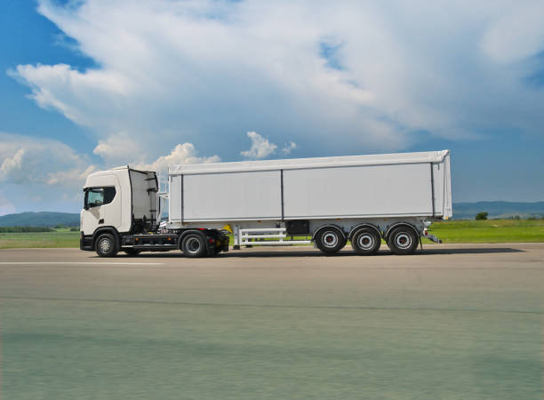 istock Truck On The Road 1322322212