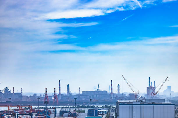 City view from Kawasaki industrial area