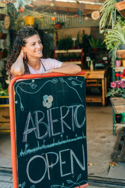 istock Plant nursery owner portrait 1322338435