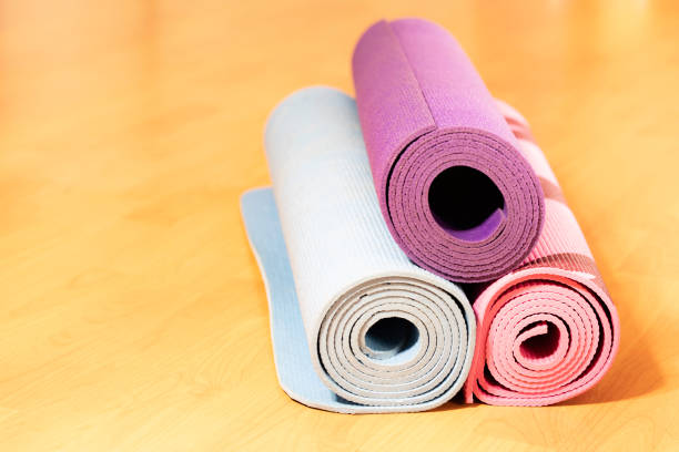 istock Yoga Mats rolled up 1322342070