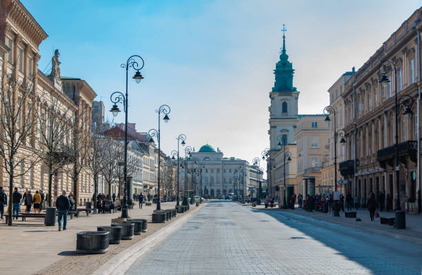 istock Krakow Street Suburb 1322347102