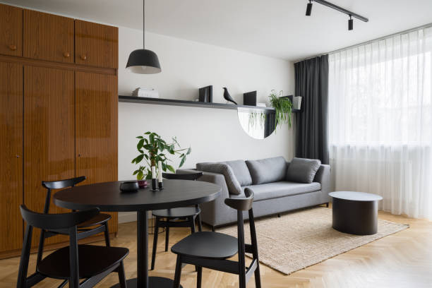 istock Eclectic style living room 1322356268