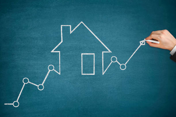 istock Mortgage Graph with Ascending Price Arrow 1322365338