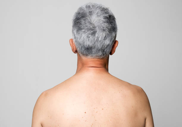 istock Rear view of senior man 1322365500