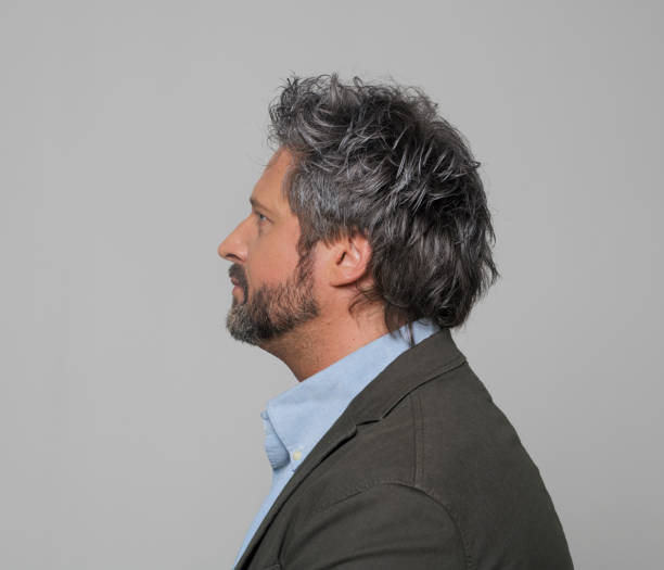 istock Profile of mature businessman 1322366122