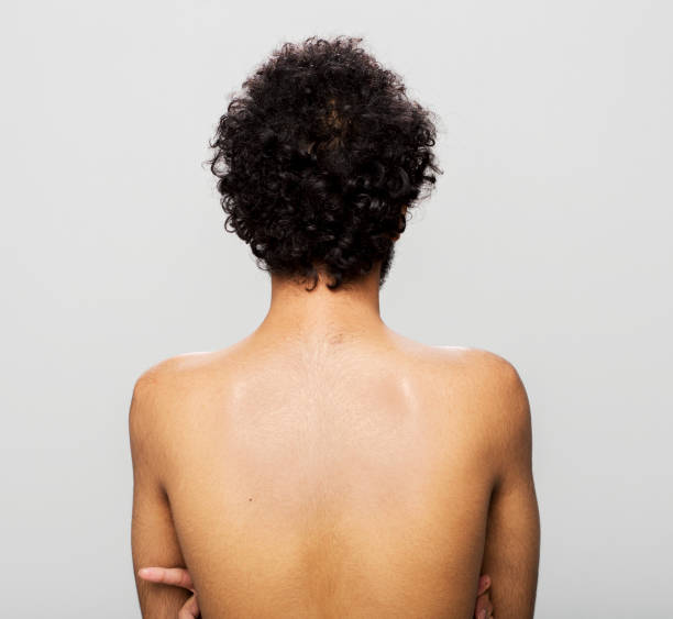 istock Rear view of young man 1322370479