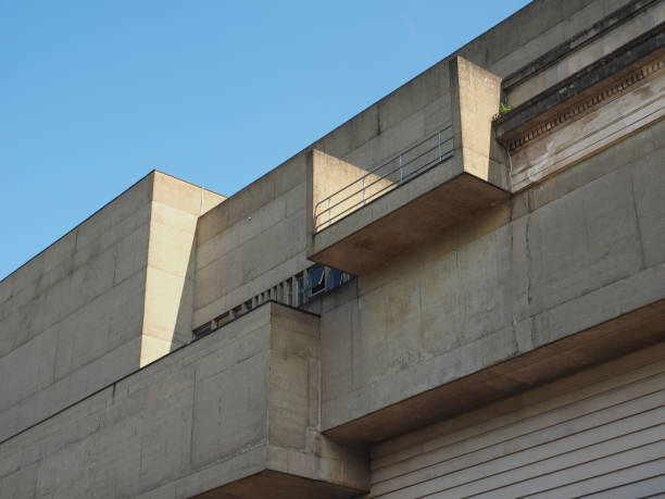 Carradale House, a Grade II listed residential tower block situated on a brownfield estate in Poplar, London, was designed by modernist architect Ernő Goldfinger in 1963. It is a striking example of brutalist architecture. Shot on 19 February 2023.