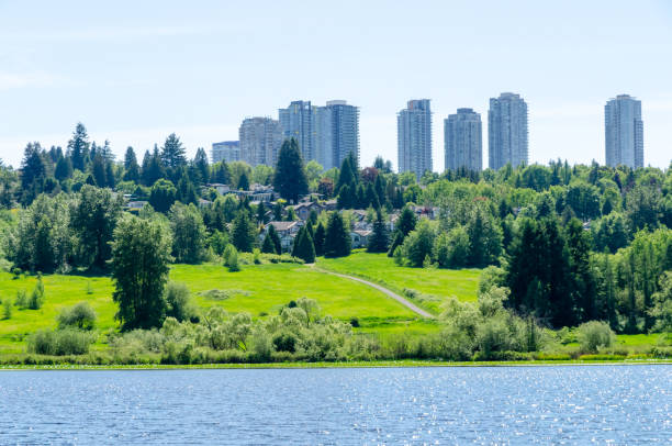 istock View of Metrotown from the cemetery 1322380352