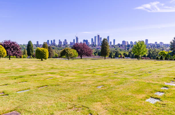 istock View of Metrotown from the cemetery 1322381343