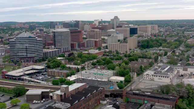 Aerial view of Wilmington, Delaware