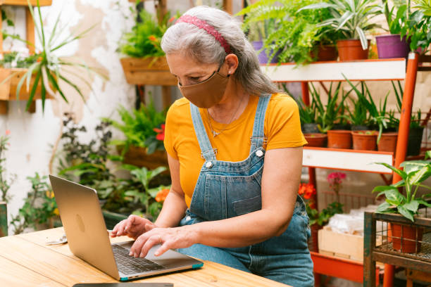 istock Small business owners filling orders in the new normal 1322386437