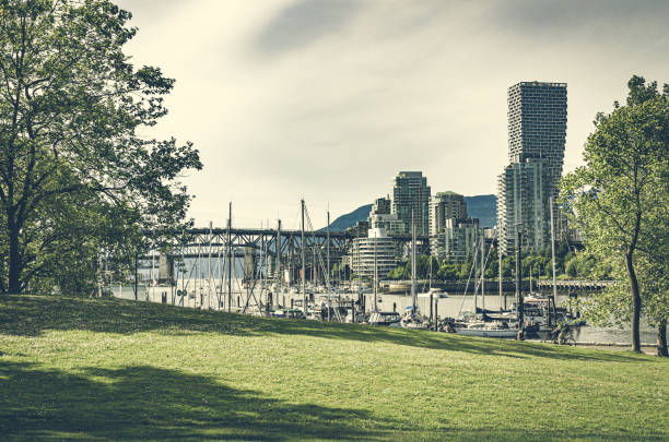 View of downtown Vancouver from Seawall