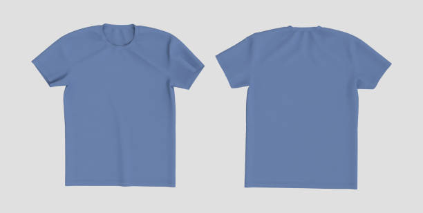 istock men's short-sleeve t-shirt mockup in front and back views 1322401386