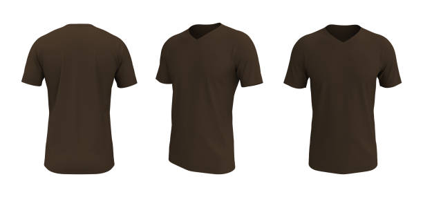 istock men's short-sleeve t-shirt mockup in front, side and back views 1322404221
