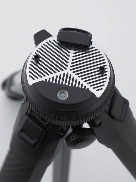 istock Modern Tripod Ball Head On Tripod for Cameras. 1322409119