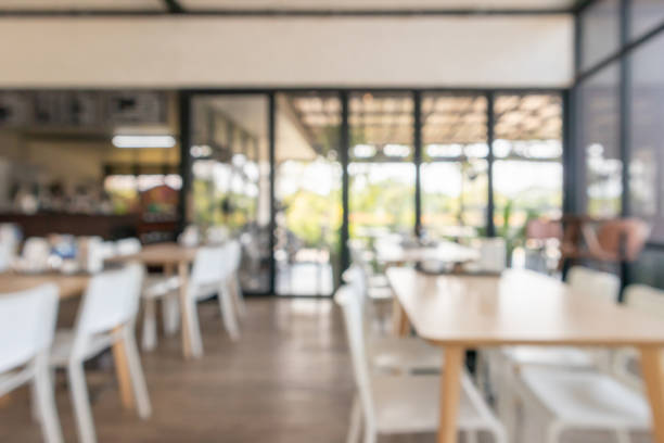 istock cafe restaurant interior blur for background 1322414386