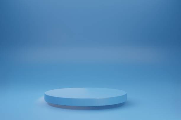 istock Abstract mock up podium scene for display product stand, 3d render scene. 1322416427