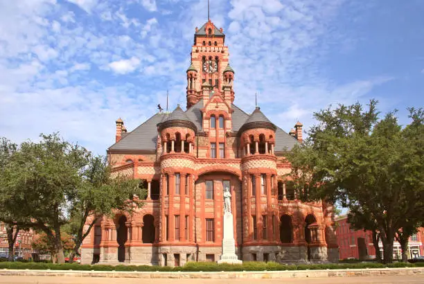 Ellis County Courthouse located in Waxahachie, Texas