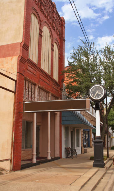 istock Historic Buildings in Rural Small Texas Town 1322417224