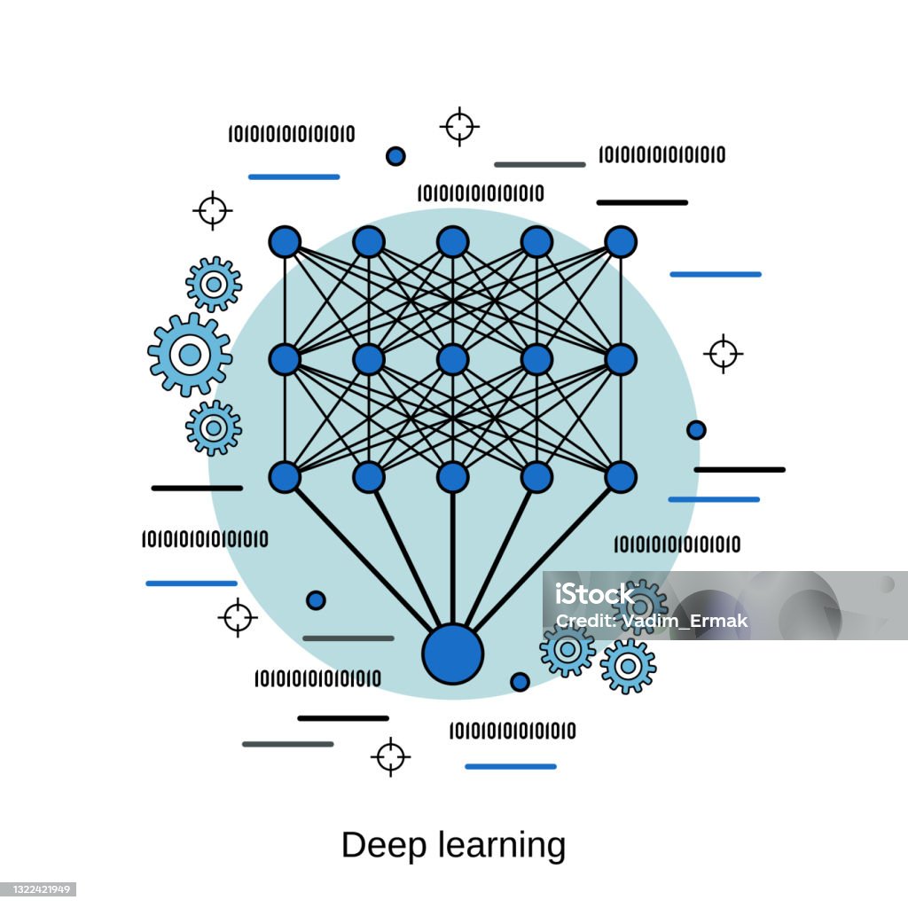 Deep Learning Vector Concept Stock Illustration - Download Image Now ...
