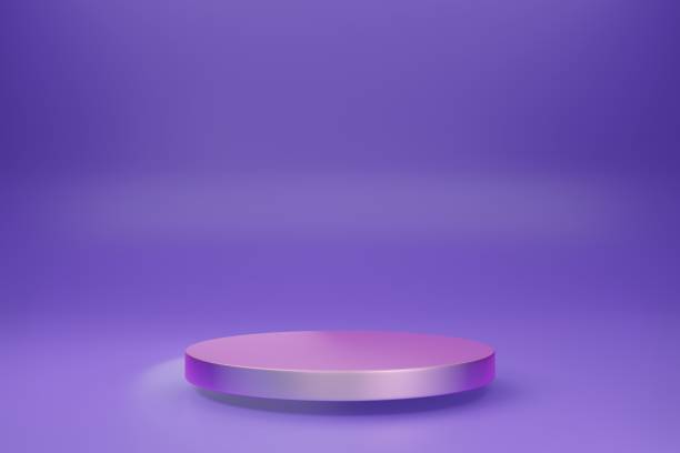 istock Abstract mock up podium scene for display product stand, 3d render scene. 1322423559