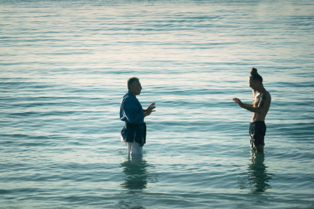 istock Tai chi in the Caribbean Sea 1322431594