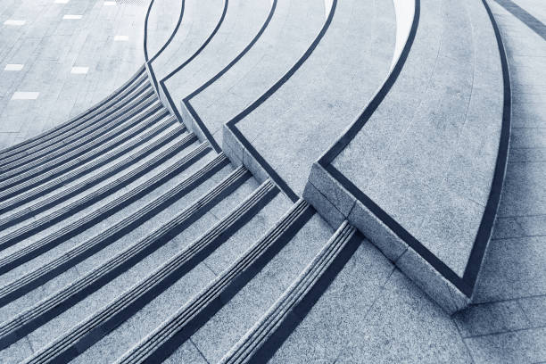 istock Interior view of modern staircase 1322436948
