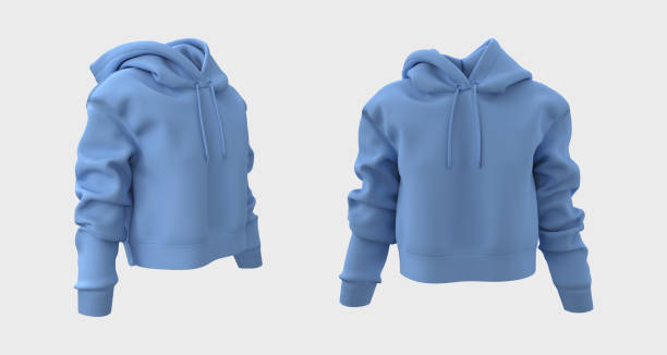 istock Blank hooded sweatshirt mockup for print 1322443958