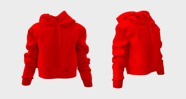 istock Blank hooded sweatshirt mockup for print 1322443969