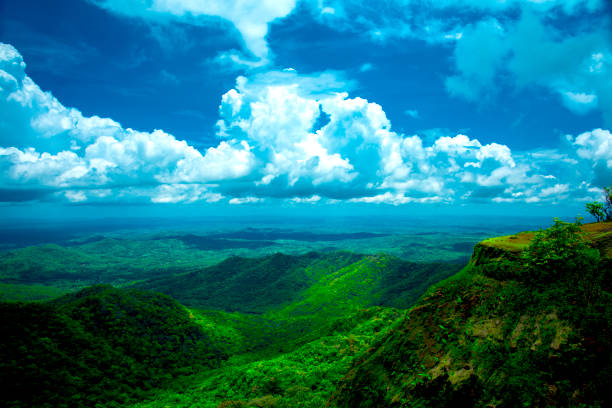 Maharashtra Konkan Border Western Ghat in Monsoon Very Beautiful View Fresh Mood