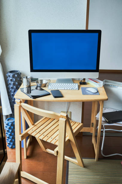 istock Home office setups in japan, kyoto. 1322458231