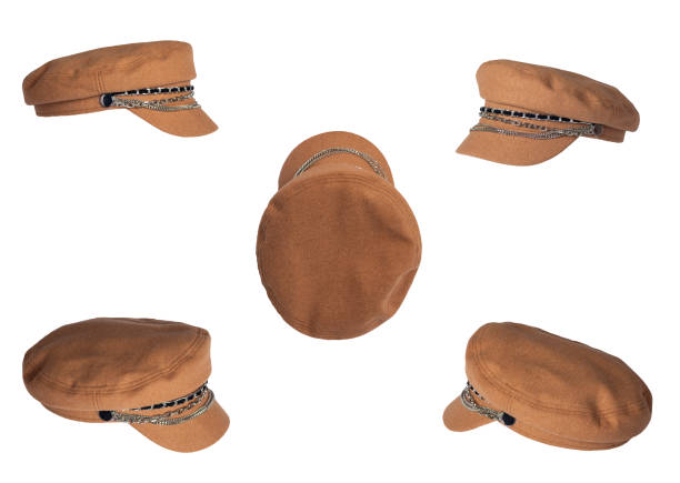 istock fashion hat isolated on white background. colored hat 1322464547