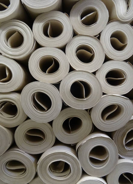 istock Rolls Of Wrapping Paper Texture Background 1322470425