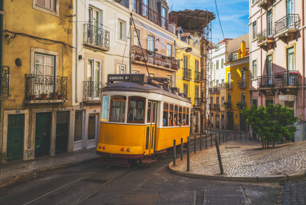 istock vintage carrier on tram line 28 1322473147