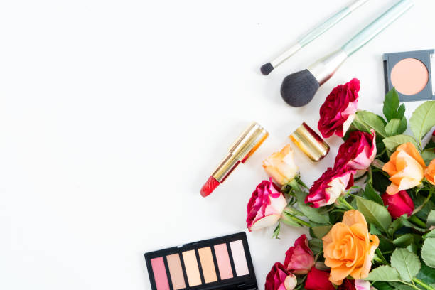 istock beauty products with flowers 1322476778
