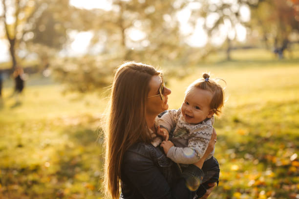 istock Enjoying first autumn together in nature 1322478848