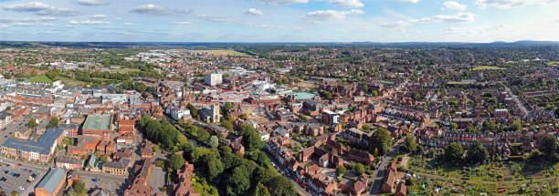 istock Aerial view of Newbury 1322479875