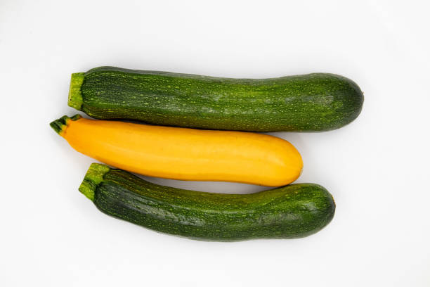 istock Courgette Isolated. Fresh Zucchini Vegetable Vegan 1322481471