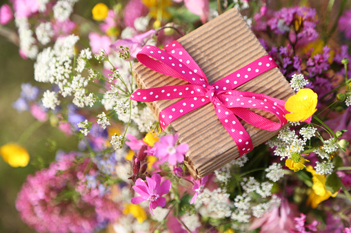 Wildflowers and gift