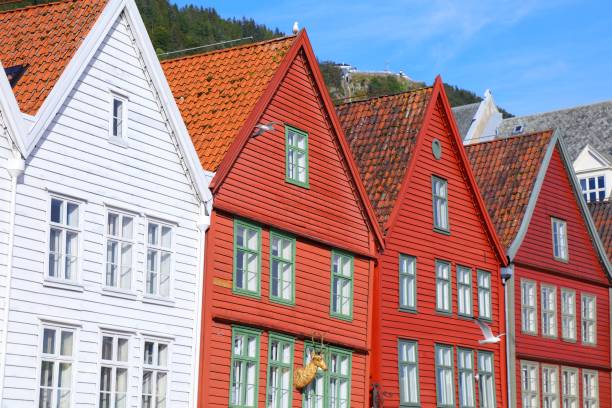 istock Bergen, Norway - Bryggen UNESCO site 1322496148